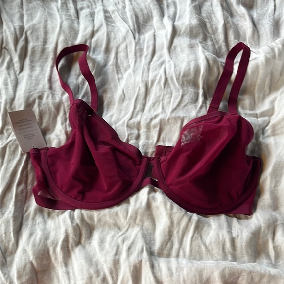 Auden Red Underwire Bra Intimates & Sleepwear - Picture 1 of 4